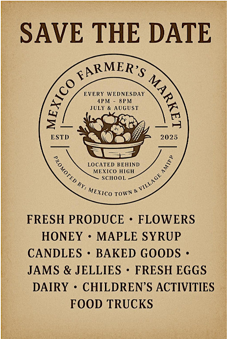 Farmers market Flyer